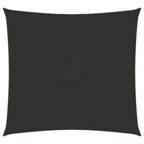 Sunshade Sail Oxford Fabric Square 7x7 m Anthracite