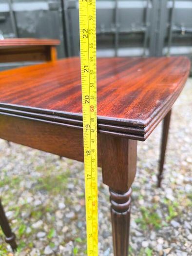 Vintage Mid-Century Mahogany Nest of 3 Tables