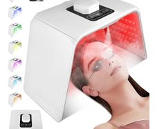 Led Facelight Therapy And Steamer