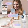 HelloBaby Baby Monitor, 4inch screen, Remote Pan-Tilt Camera Image 7