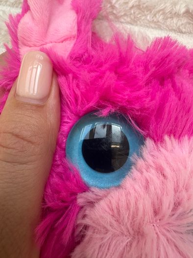 Scruff-A-Luvs Pink Puppy Dog Soft Plush approx. 23 cm. Used Dirty Please see photos