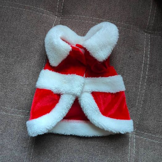 Small dog/cat Christmas dress, size XS