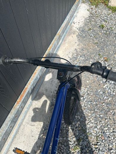 Navy blue bmx
