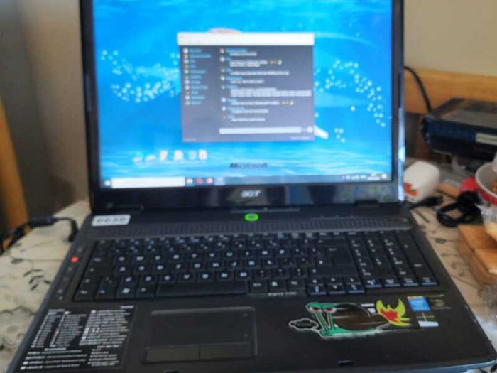 Laptop Acer 7730, working good.