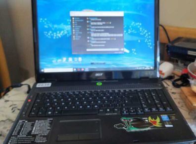 Laptop Acer 7730, working good.