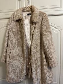 Topshop Fur Coat