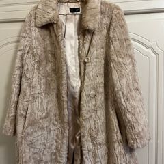 Topshop Fur Coat