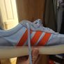 Addidas Sky blue with red stripe size 12 trainer Image 4