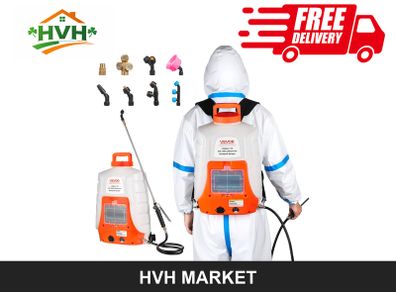 Battery Backpack Sprayer 15L, 0-90 PSI