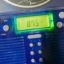 Vintage Sharper Image CD Player AM/FM Radio Shower Buddy! Clear Blue Image 4