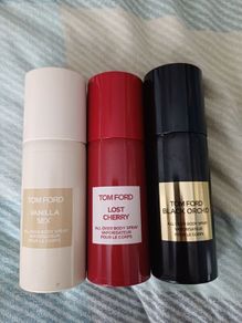 3 Tom Ford body sprays vanilla sex, lost cherry and black orchid