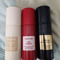 3 Tom Ford body sprays vanilla sex, lost cherry and black orchid