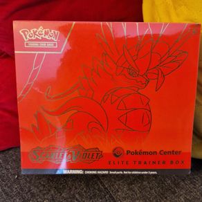 Pokemon Scarlet and Violet Koraidon Pokemon Center ETB (free shipping)