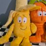 Goodness Gang X 3 Co Op Plush Toy Teddy Corn x 2, Carrot Image 3