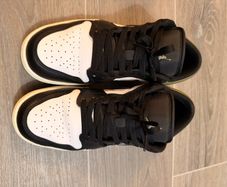 Jordan 1 lowCut khaki x black