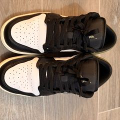 Jordan 1 lowCut khaki x black