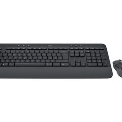 Logitech Signature MK650 Combo for Business Wireless Mouse and Keyboard Graphite