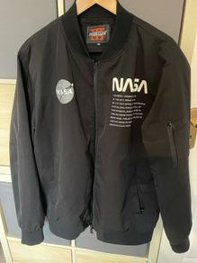 NASA black Bomber Jacket XL/56.