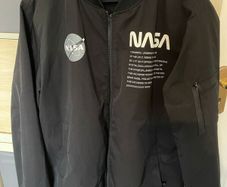 NASA black Bomber Jacket XL/56.