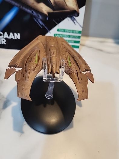 star trek eaglemoss nausicaan fighter