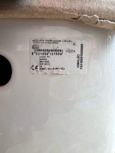 Brand New - Lecico Atlas Low Level Toilet Cistern