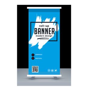 Custom Roll Up Banner Pull Up Signs Exhibition Banners Advertisement