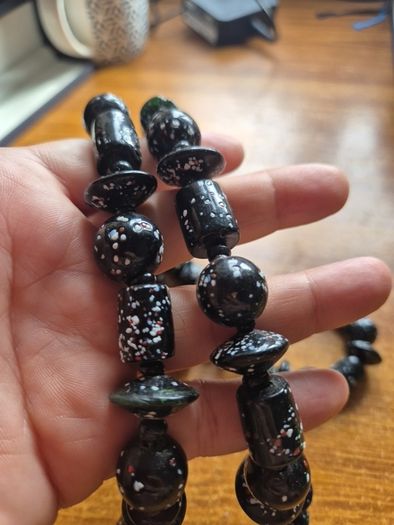 Vintage Exceptionally Heavy Beads Necklace
