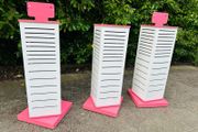Spinner Slat Wall Display Stands