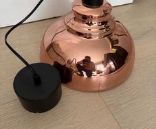 Rose gold lampshade