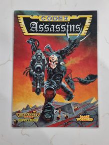 Warhammer 40k Codex Assassins W40k Supplement Games Workshop Paperback Book Vintage 1997