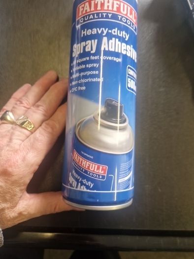 spray adhesive