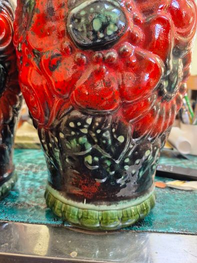Pair of West German Floor vases