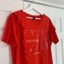 River Island Red Couture T-Shirt Image 5