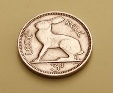 1948 Eire (Leath Reul 3d) Thruppence for sale