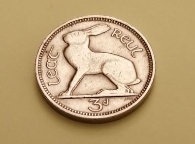 1948 Eire (Leath Reul 3d) Thruppence for sale