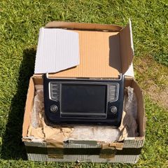 Genuine VW Polo GTI 6C Discover Media Head Unit 6C0919603 + Piano Black GTI Surround