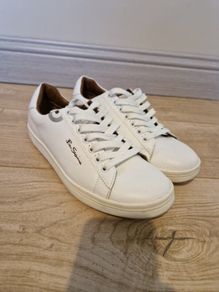 Ben Sherman Mens Storm Trainers White