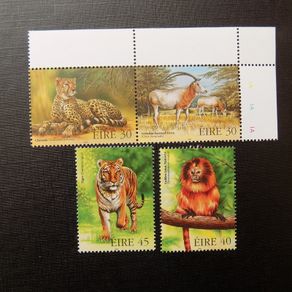 Ireland 1998.Endangered Animals.Stamp Set.Mint never hinged.