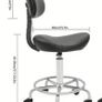 saddle chair/stool on wheels Image 5