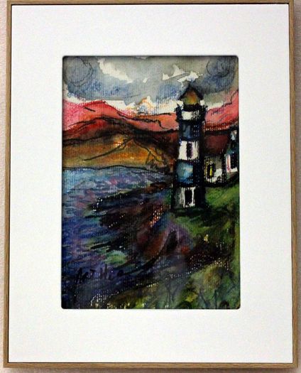 A5 size Aquarel Paintings in Frame
