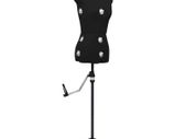 Adjustable Dress Form Female Black S Size 33-40