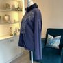 Kapalua Ladies Navy & Silver Long-Sleeved Zip-Up Top Image 8