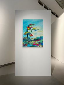 Original hand paint picture, acrylic painting by Strzala