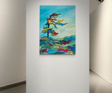 Original hand paint picture, acrylic painting by Strzala