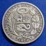 PERU 1 sol 1924 silver coin Image 3