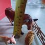 Vintage Toy Farm Playset of 2 cows Plastic Animals Image 4