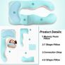 Large U-Shape Pregnancy Pillow Image 3