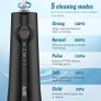 Water Flosser Pick for Teeth & Braces: 8 Jet Tips Cordless Oral Irrigator with 300ML, 5 Modes Portable Power Dental Flossers, IPX7 Waterproof Rechargeable Electric Waterflosser Machine Image 2