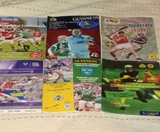 A Selection of Gaa programmes for Sale Here
