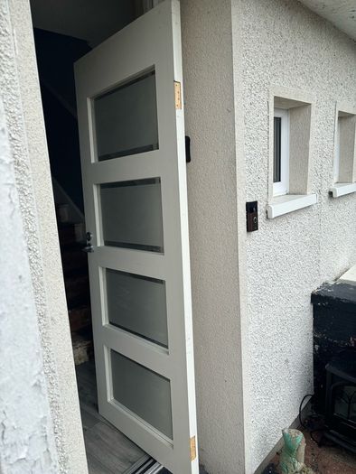 doors with handles no keys